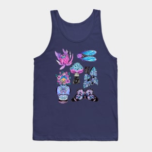 Pastel Goth Flash Sheet Tank Top